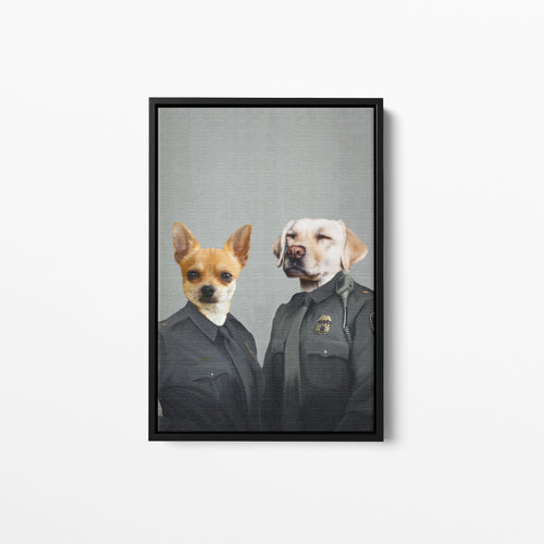 The Officers - Custom Pet Canvas