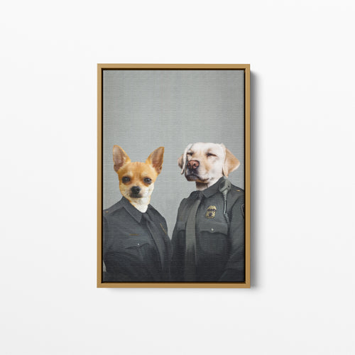 The Officers - Custom Pet Canvas