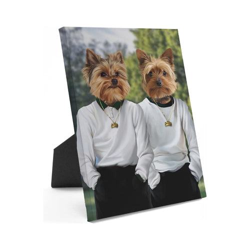Crown and Paw - Standing Canvas Parent Trap - Custom Standing Canvas