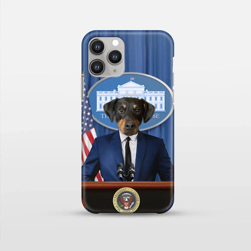 Crown and Paw - Phone Case The Pawresident - Custom Pet Phone Case