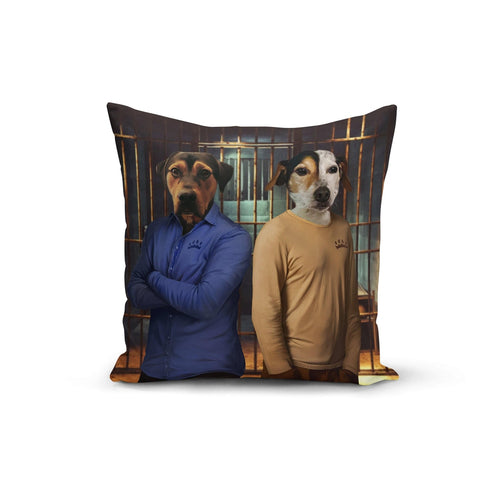 Crown and Paw - Throw Pillow The Prisoners - Custom Throw Pillow