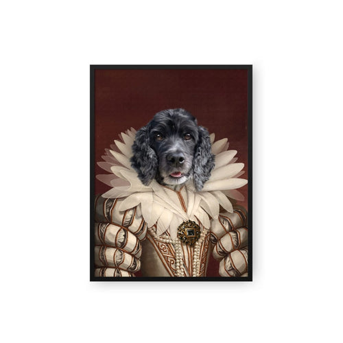 Crown and Paw - Poster The Queen - Custom Pet Poster