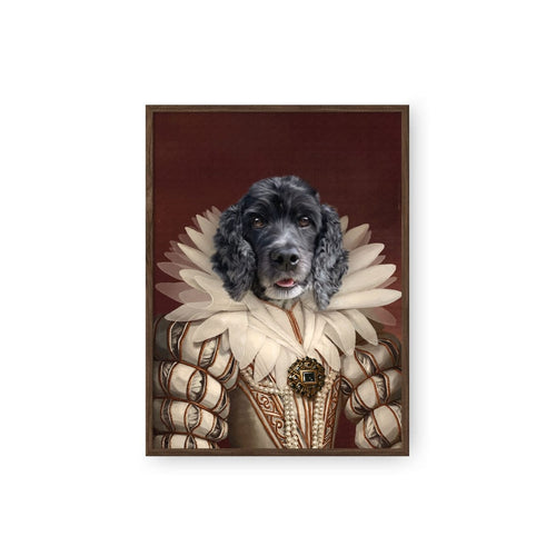 Crown and Paw - Poster The Queen - Custom Pet Poster