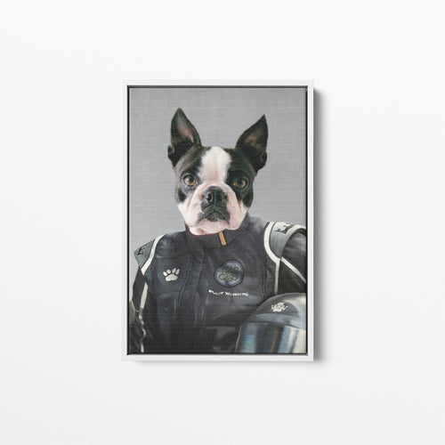 The Race Car Driver - Custom Pet Canvas