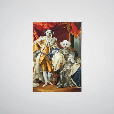 The Royal Couple - Custom Pet Poster
