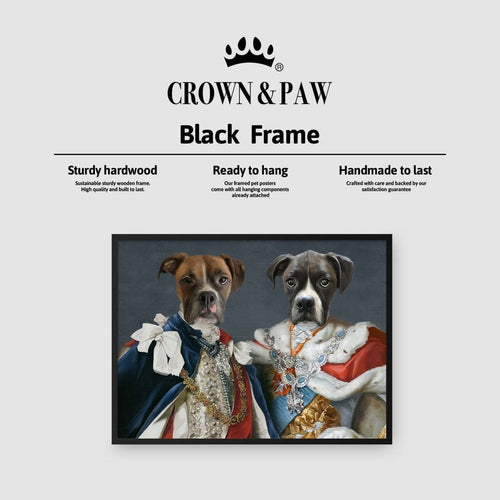 Crown and Paw - Poster The Rulers - Custom Pet Poster
