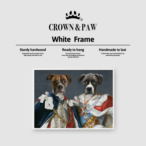 Crown and Paw - Poster The Rulers - Custom Pet Poster