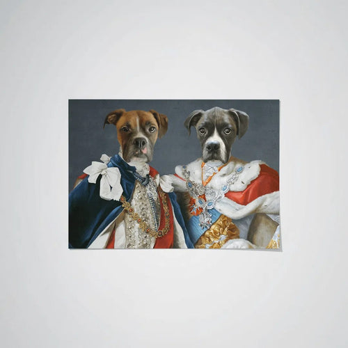 Crown and Paw - Poster The Rulers - Custom Pet Poster 8.3" x 11.7" / Unframed