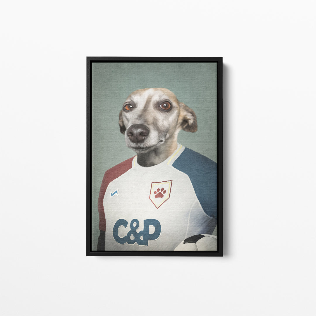 The Soccer Player - Custom Pet Canvas