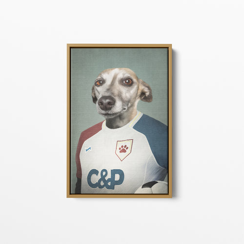The Soccer Player - Custom Pet Canvas