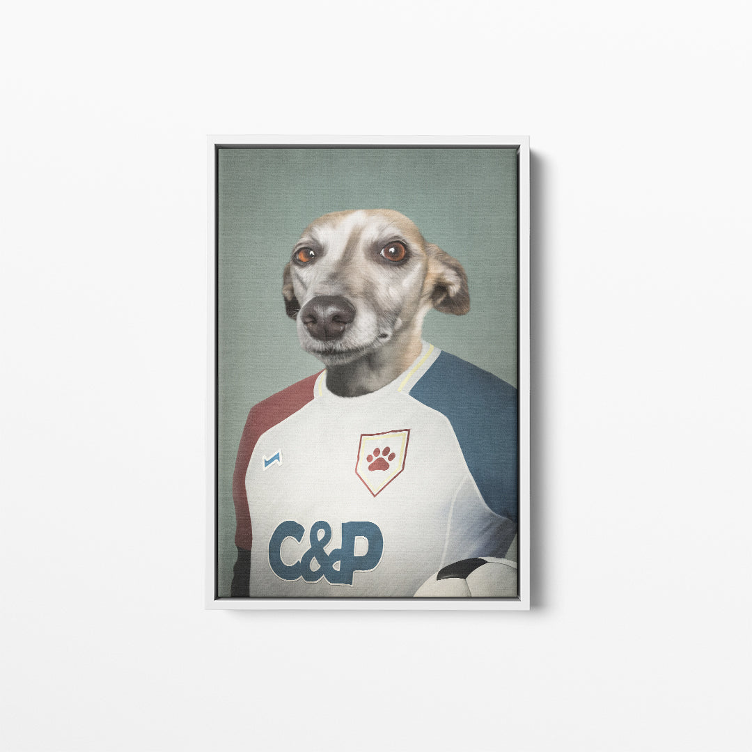 The Soccer Player - Custom Pet Canvas