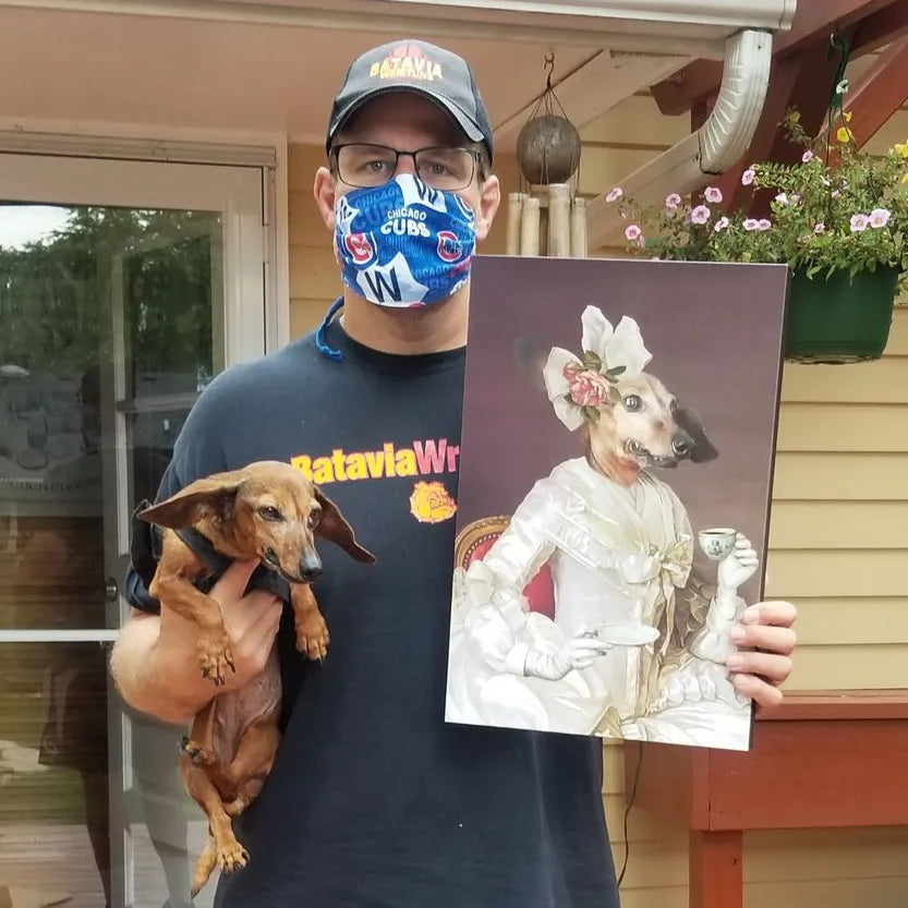 The Sweetheart - Custom Pet Canvas