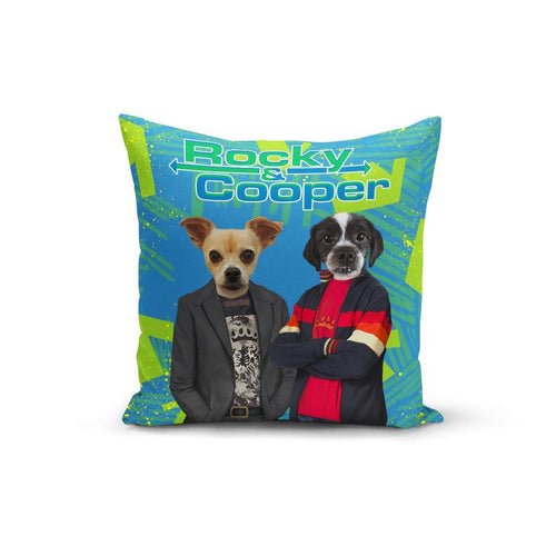 Crown and Paw - Throw Pillow The Teenage Step Brothers - Custom Throw Pillow