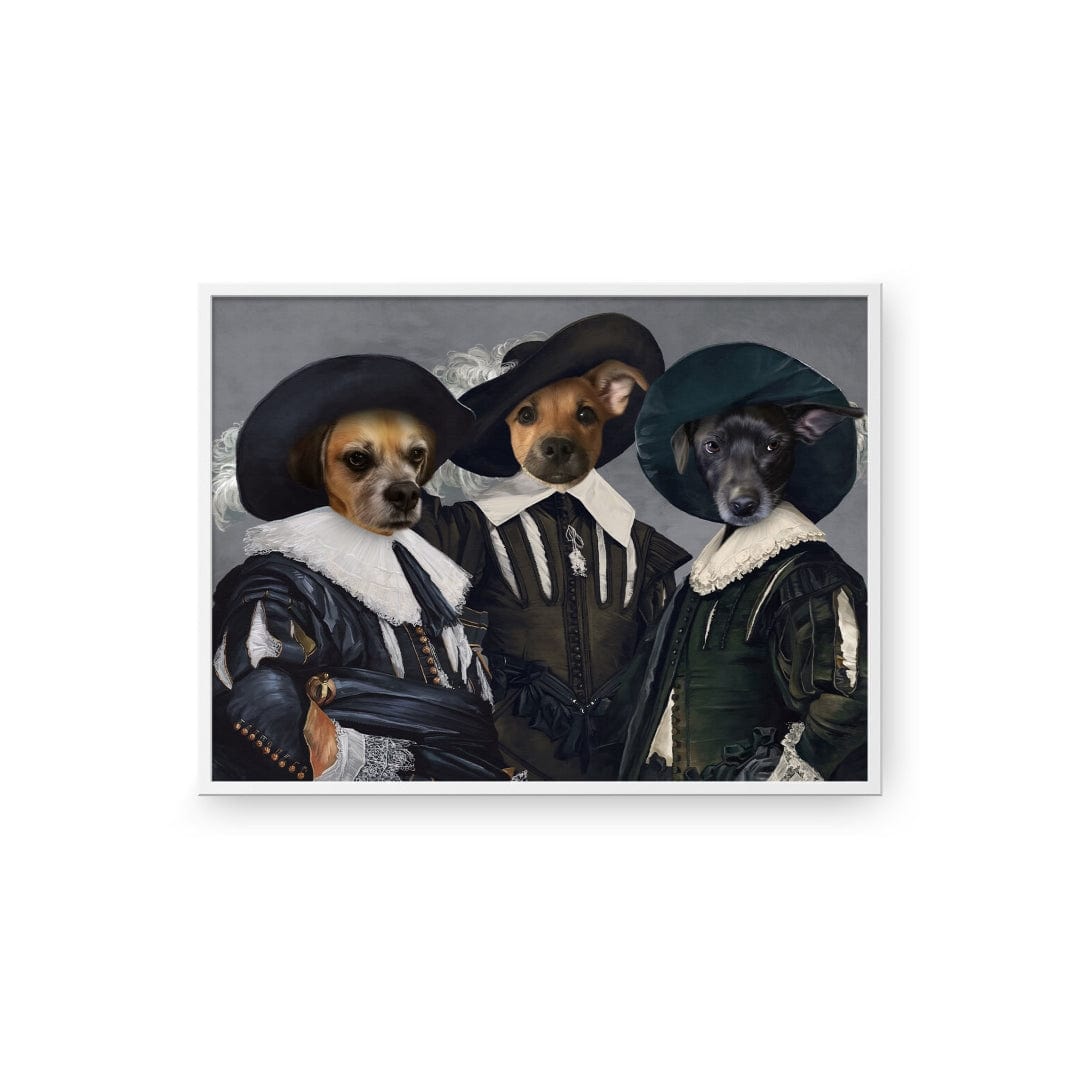The Three Musketeers - Custom Pet Poster