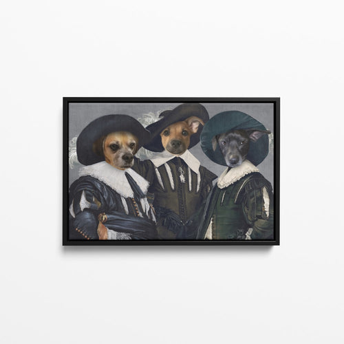 The Three Musketeers - Custom Pet Canvas