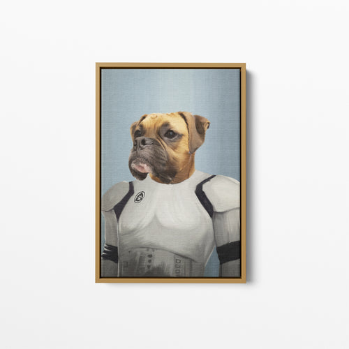 The Trooper - Custom Pet Canvas