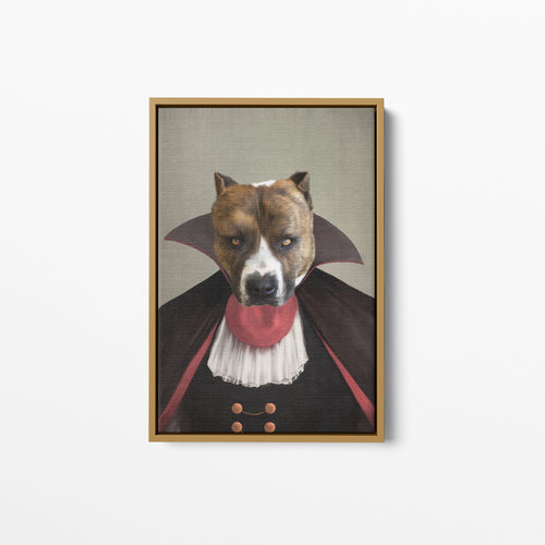 The Vampire - Custom Pet Canvas