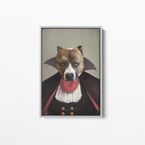The Vampire - Custom Pet Canvas