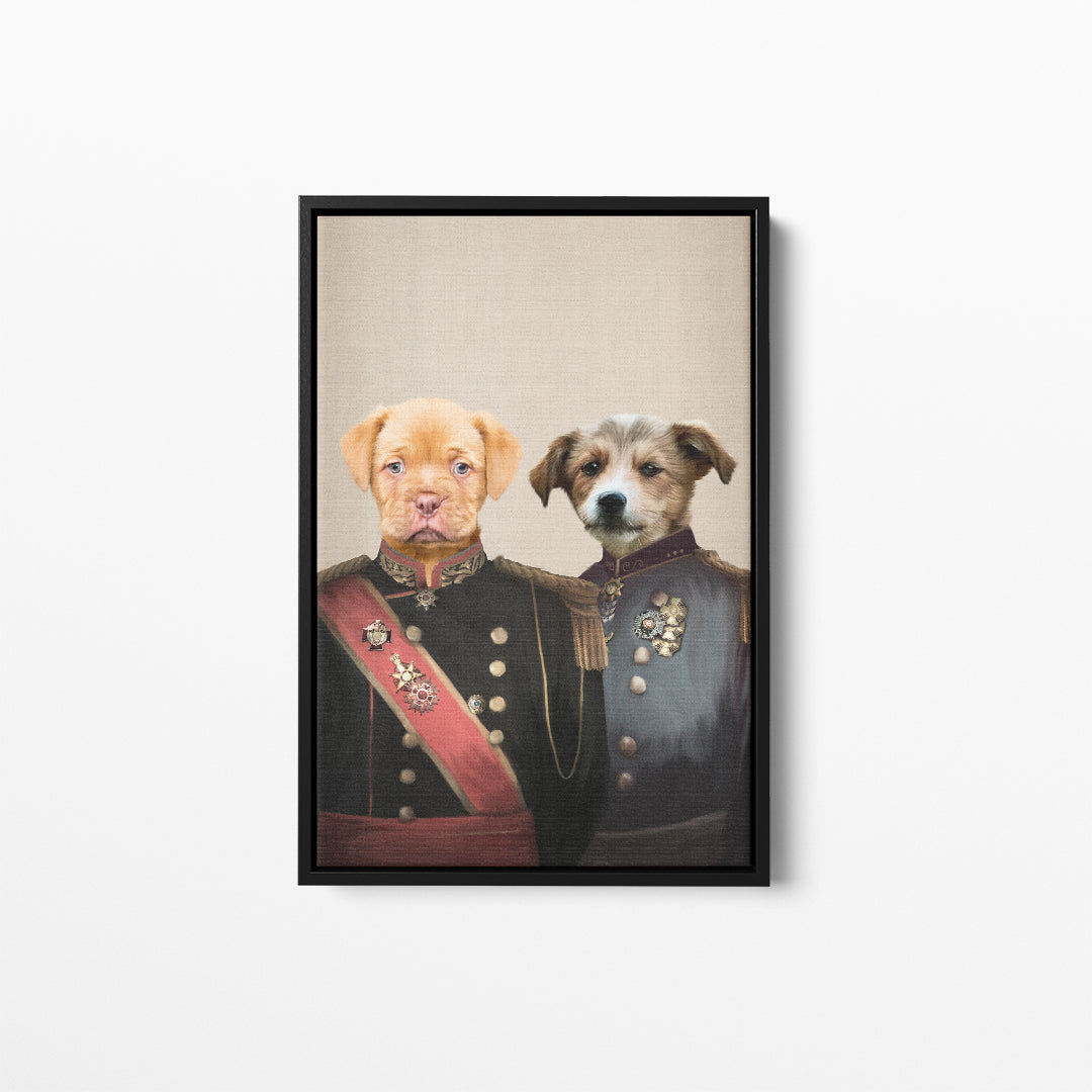 The War Heroes - Custom Pet Canvas