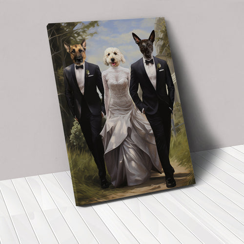 The Wedding - Custom Pet Canvas