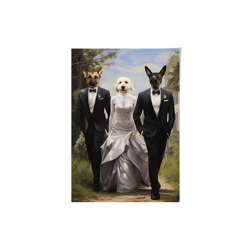 The Wedding - Custom Pet Poster