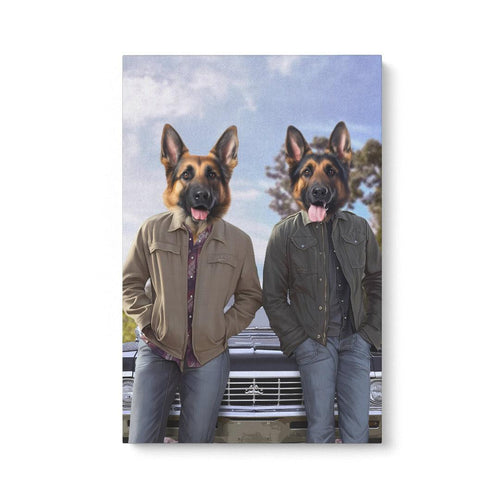 The Winchesters - Custom Pet Canvas