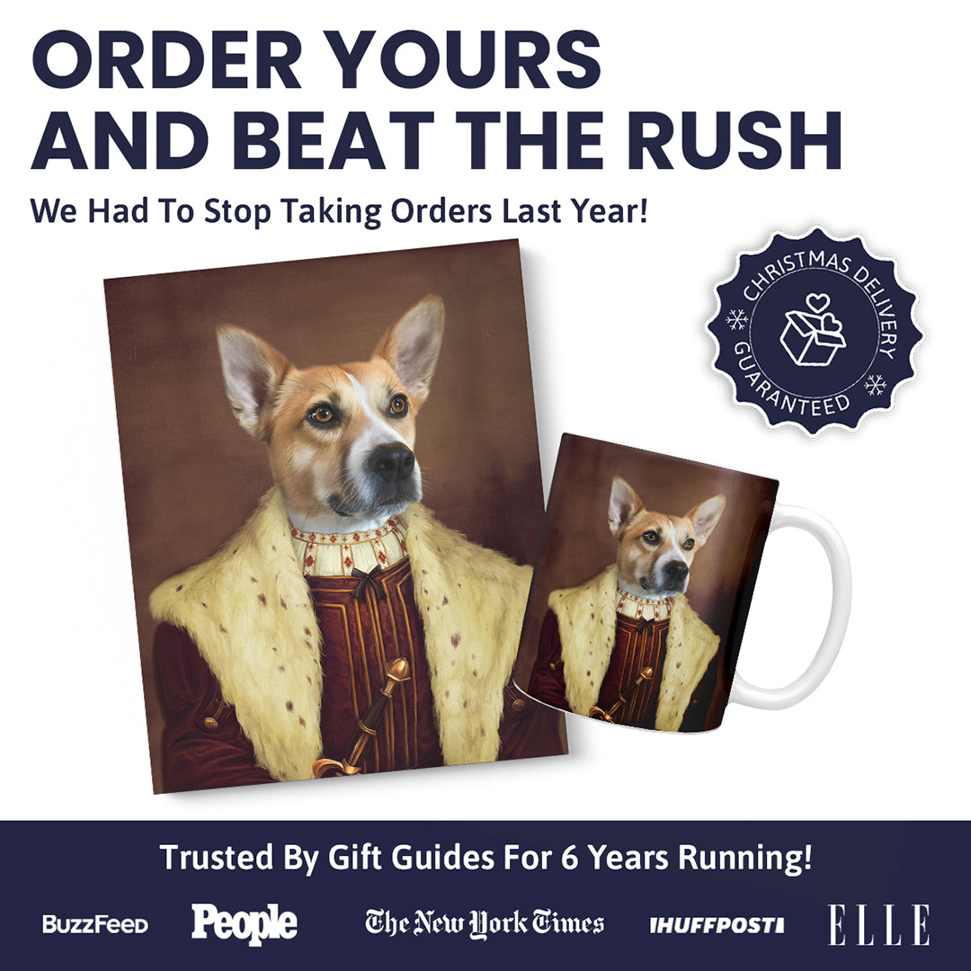 The Young King - Custom Pet Canvas