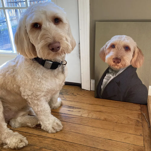 The Ambassador - Custom Pet Canvas