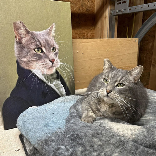 The Ambassador - Custom Pet Canvas
