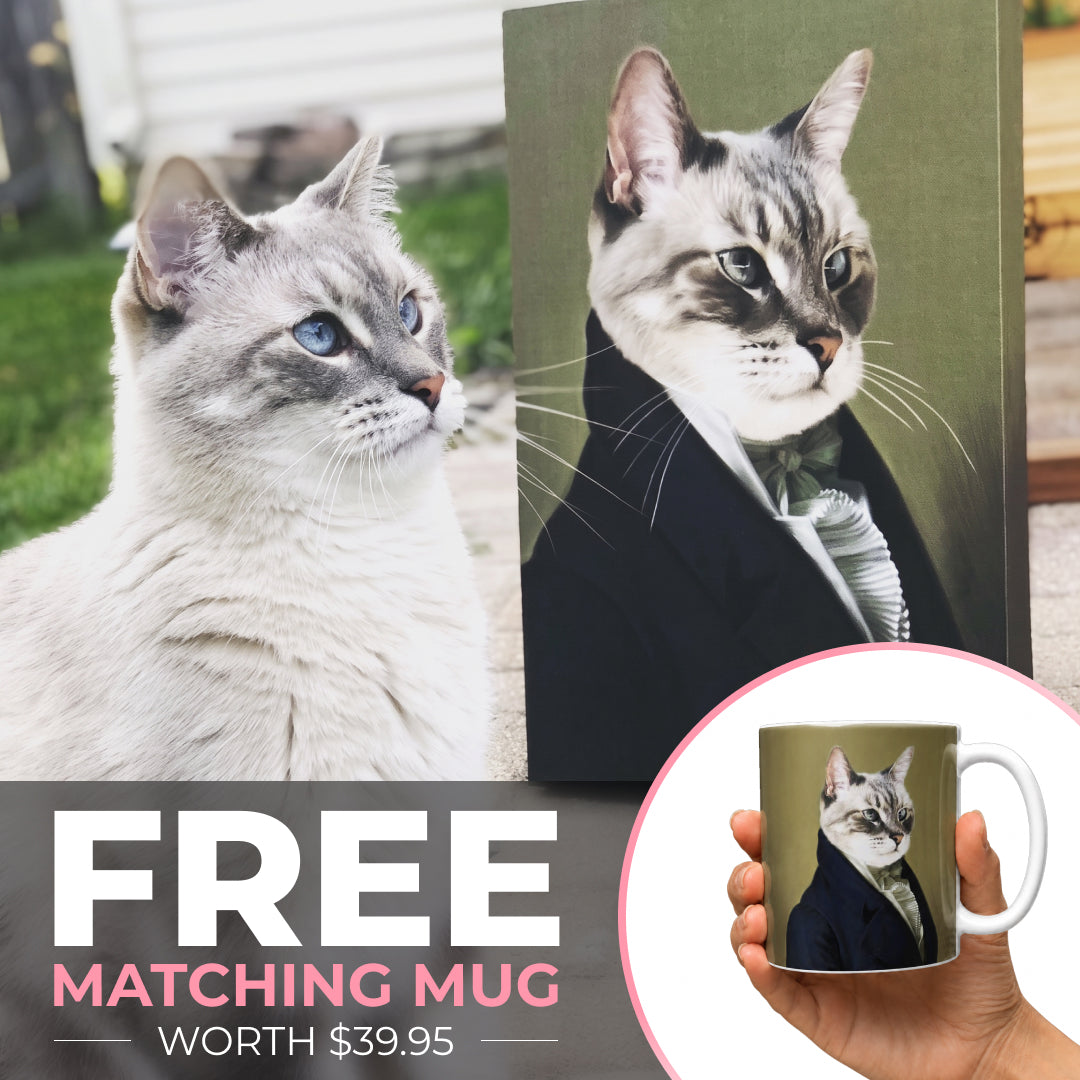 The Ambassador - Custom Pet Canvas