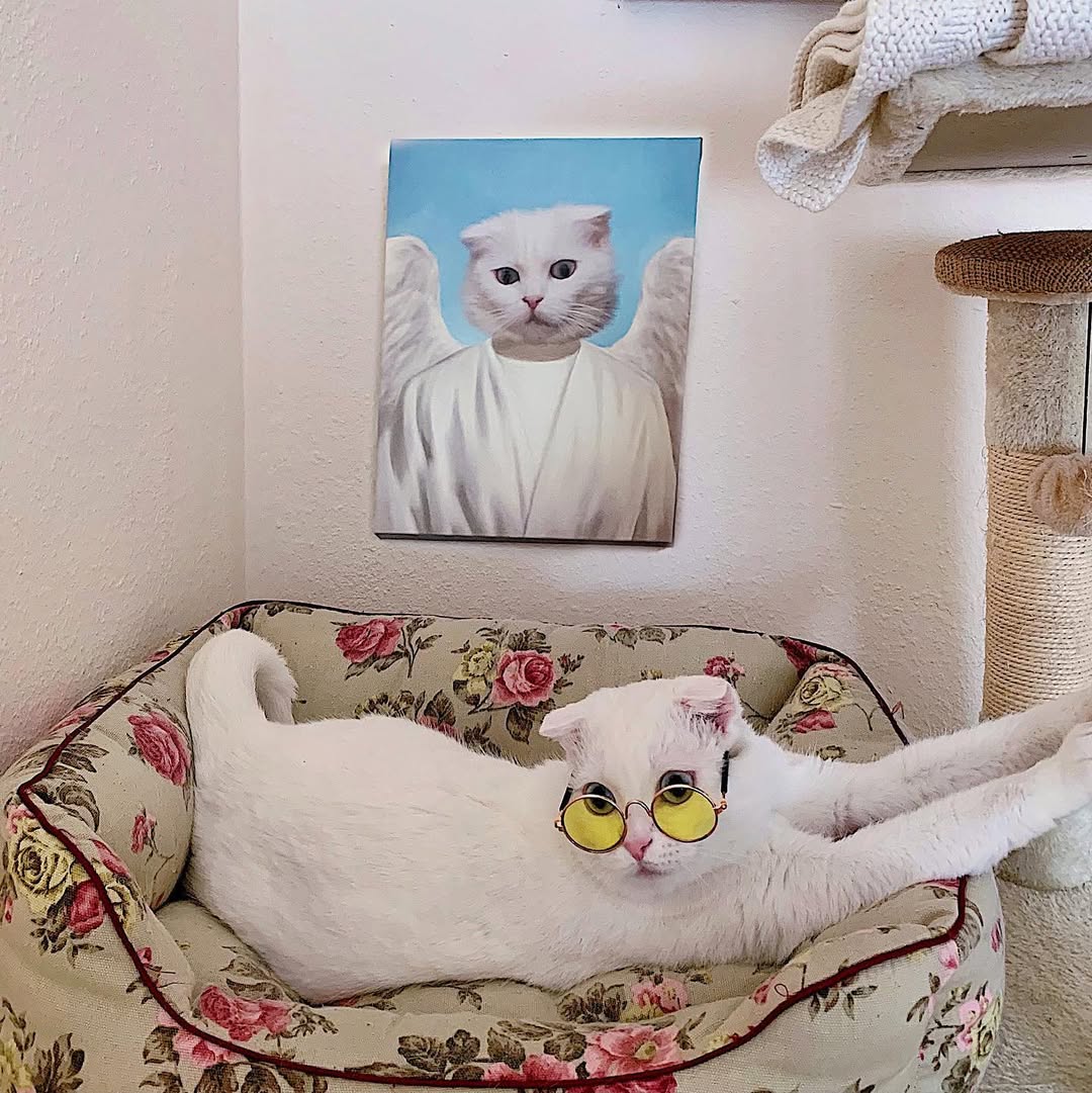 The Angel - Custom Pet Canvas