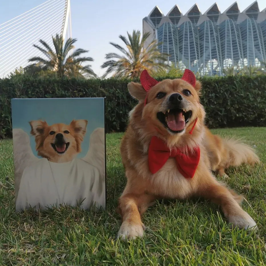The Angel - Custom Pet Canvas