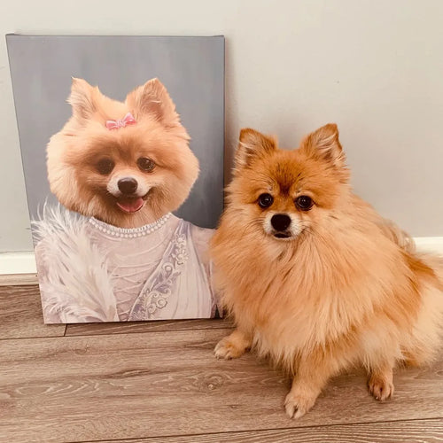 The Ballerina - Custom Pet Canvas