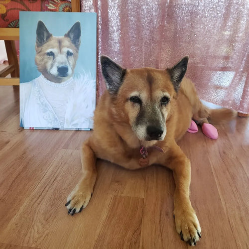 The Ballerina - Custom Pet Canvas