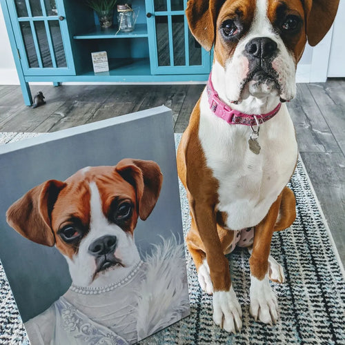 The Ballerina - Custom Pet Canvas