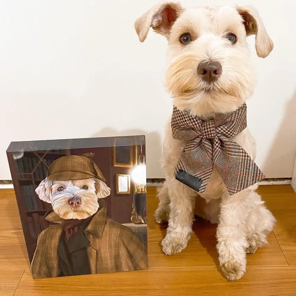 The British Gangster - Custom Pet Canvas