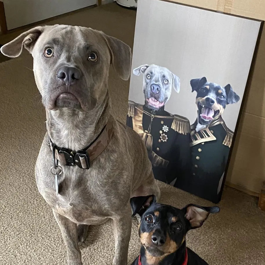 The Brothers In Arms - Custom Pet Canvas
