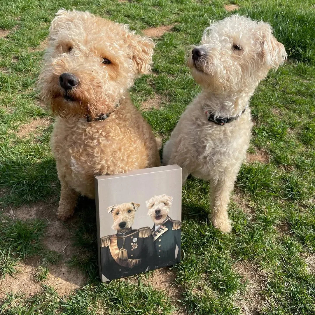 The Brothers In Arms - Custom Pet Canvas