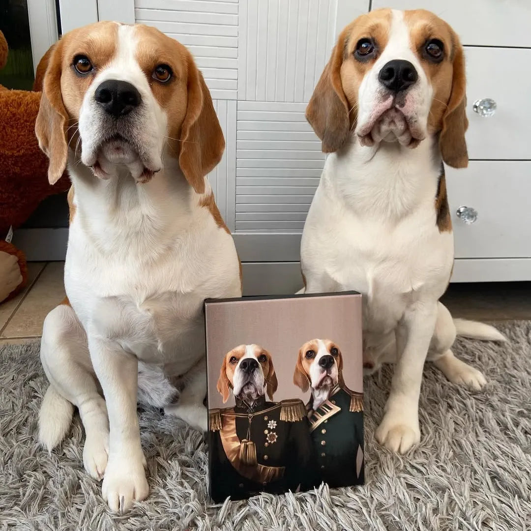 The Brothers In Arms - Custom Pet Canvas