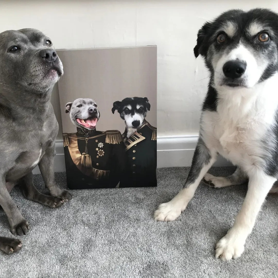 The Brothers In Arms - Custom Pet Canvas