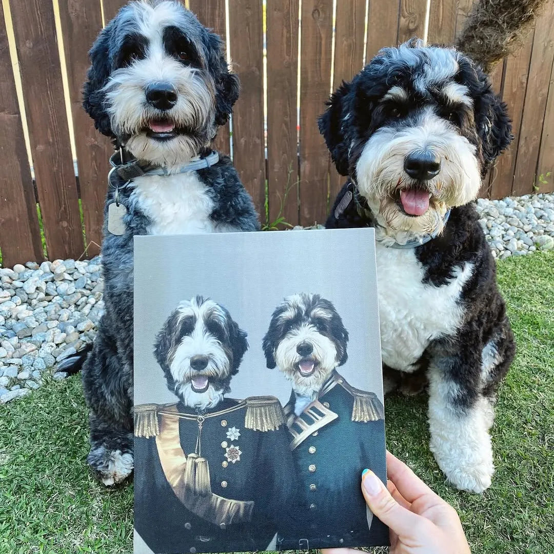 The Brothers In Arms - Custom Pet Canvas