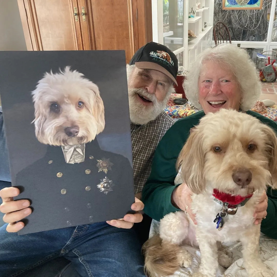 The Captain - Custom Pet Canvas