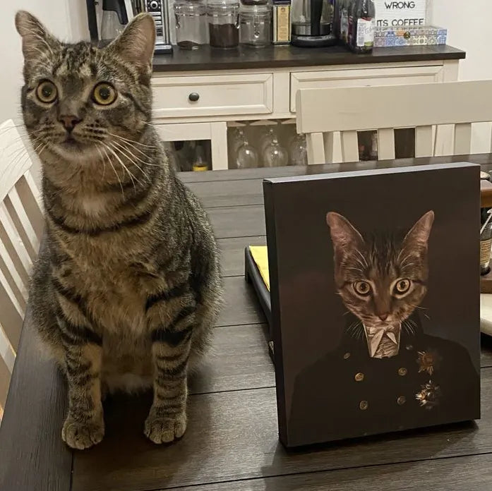 The Captain - Custom Pet Canvas