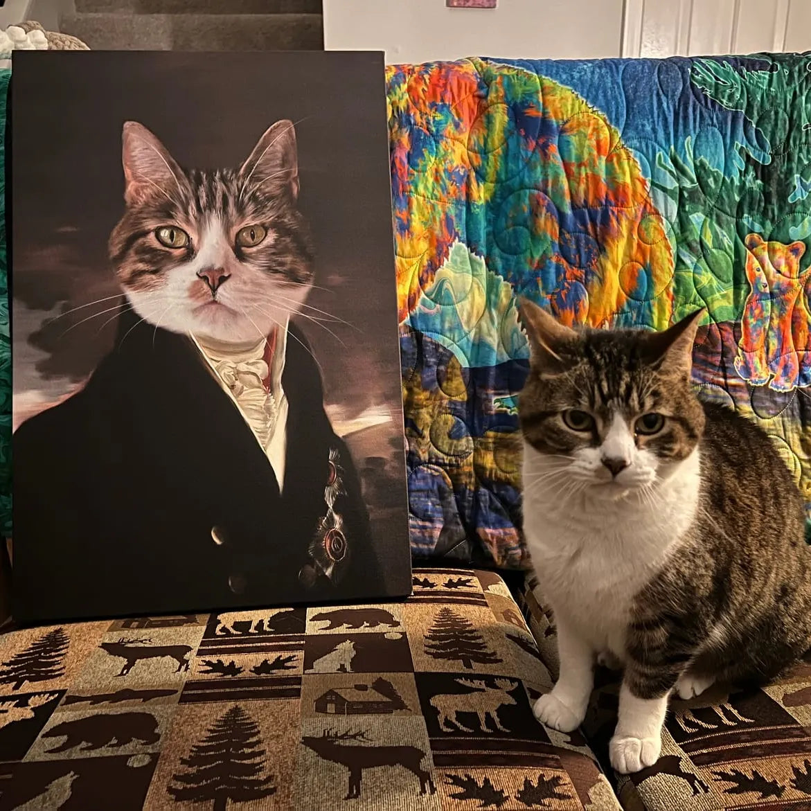 The Count - Custom Pet Canvas