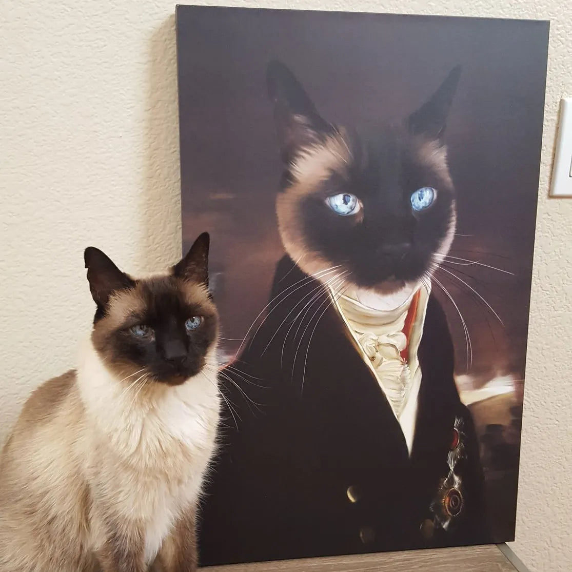 The Count - Custom Pet Canvas