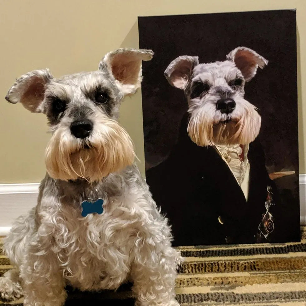 The Count - Custom Pet Canvas