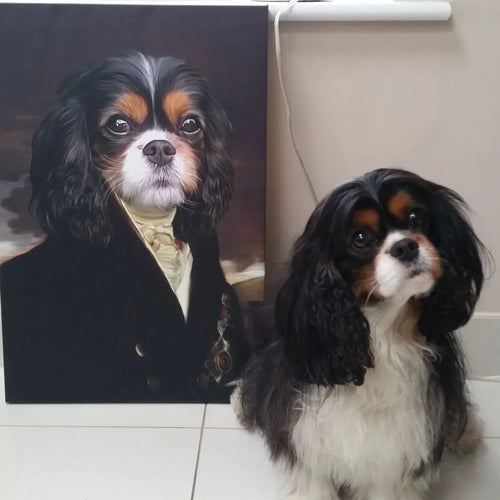 The Count - Custom Pet Canvas