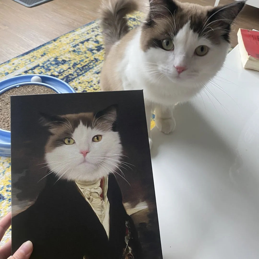 The Count - Custom Pet Canvas