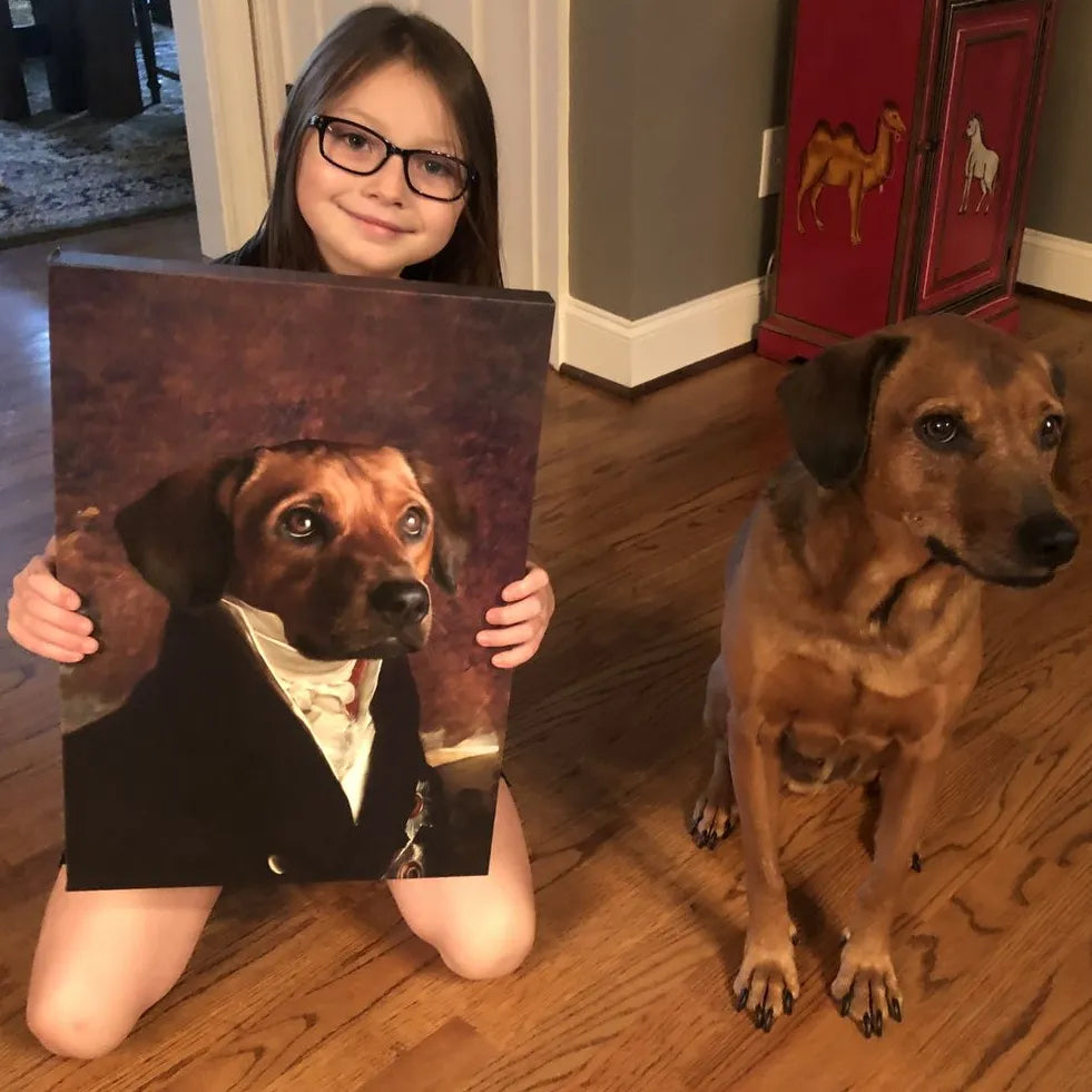 The Count - Custom Pet Canvas