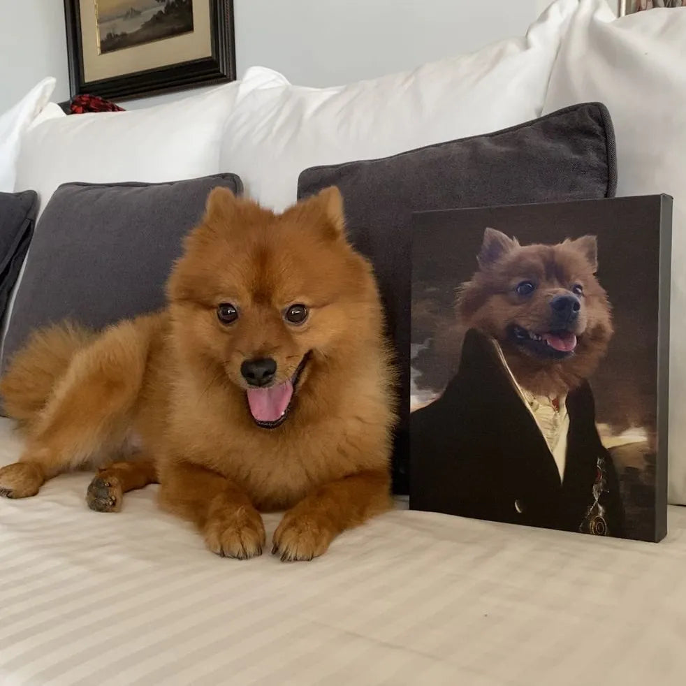The Count - Custom Pet Canvas